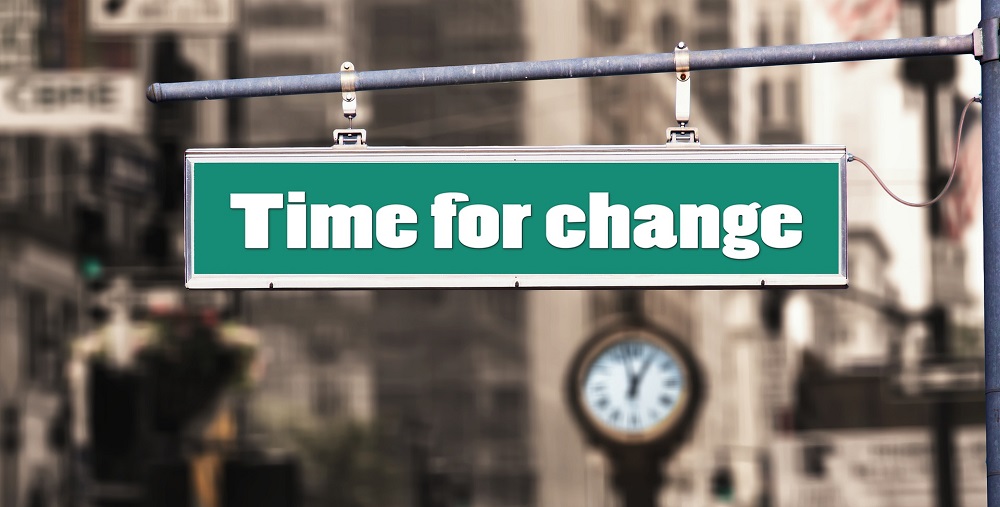 WHEN is the right time to make changes in your life.